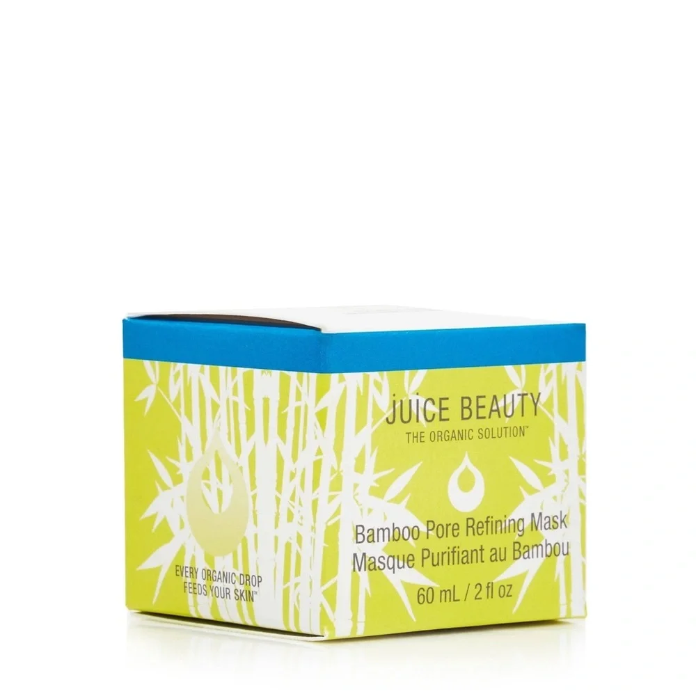 NIB Juice Beauty The Organic Solution Bamboo Pore Refining Face Mask 2 Fl Oz
